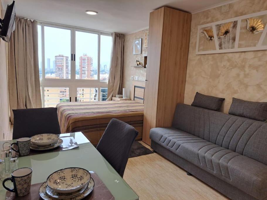 Cozy Studio With Sea View Apartment Benidorm Exterior photo